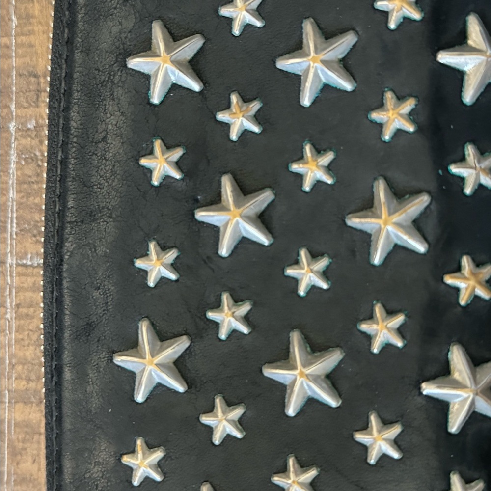 Auth Jimmy Choo Filipa star studded long wallet - Picture 4 of 11